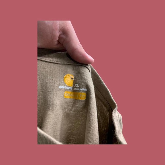 Carhartt essential tan work t-shirt - Picture 4 of 4